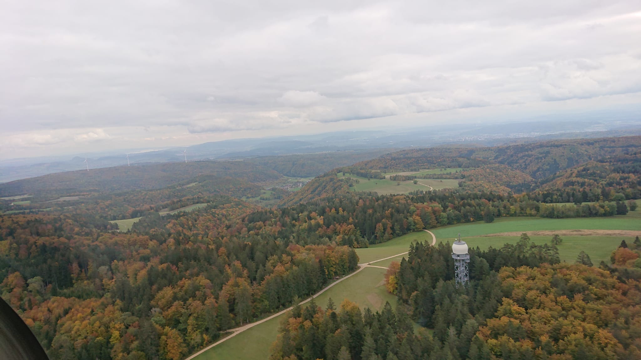 Merishausen vom Hagen aus